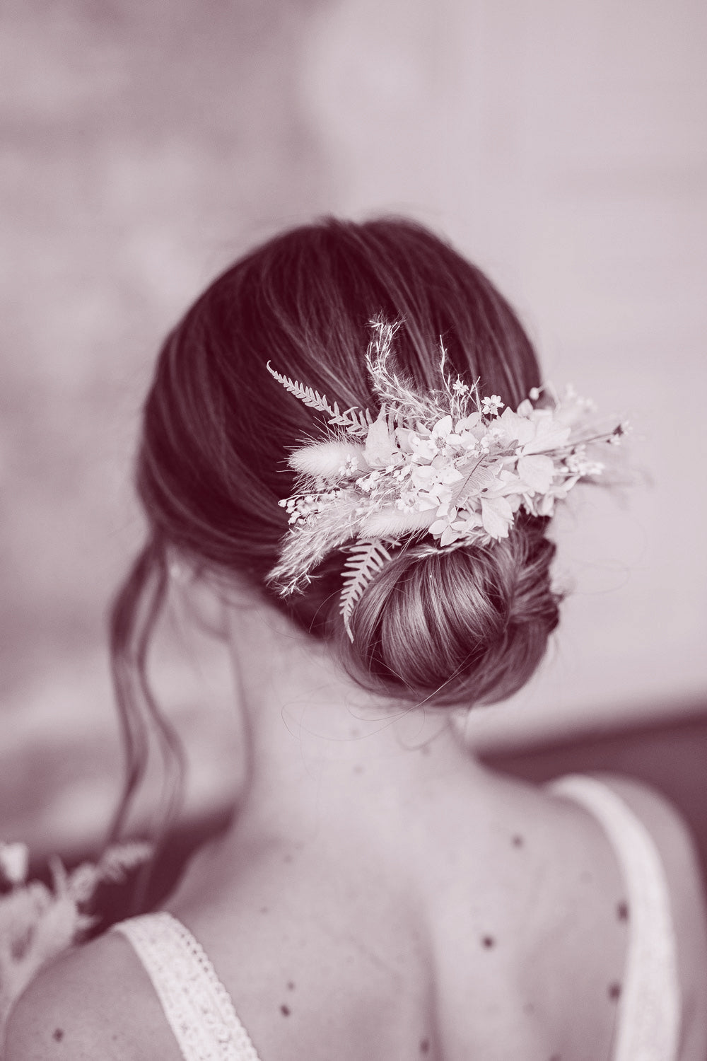 Headpiece on a hair comb | Custom Order
