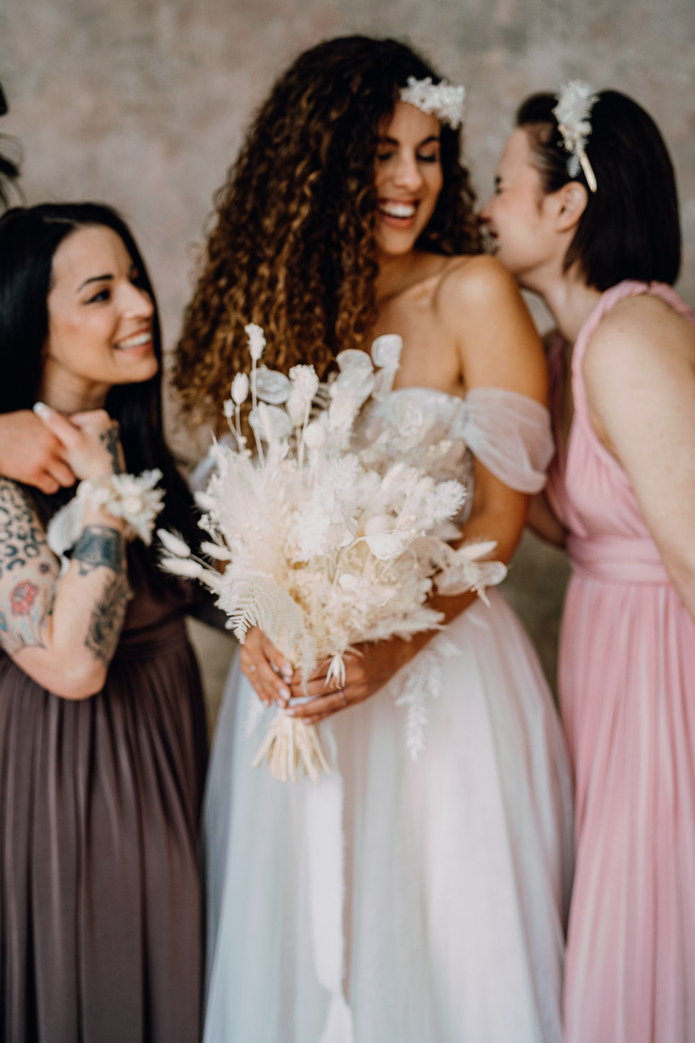 Small Flower Crown | Elegant White & Ivory