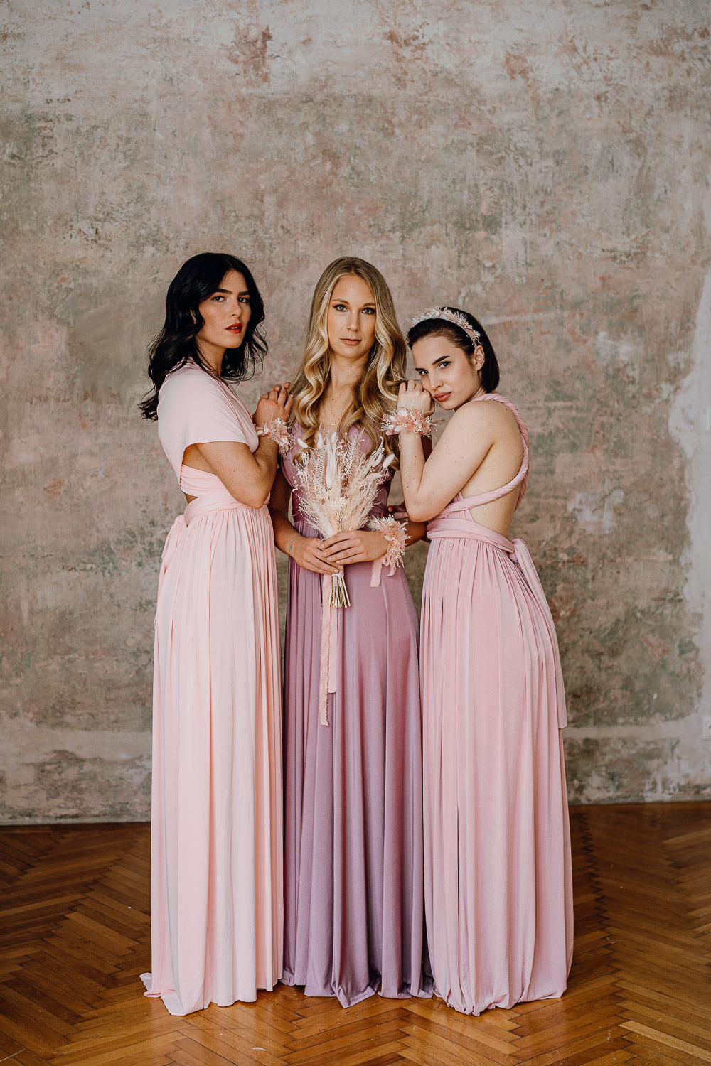 Bridesmaid Bouquet | Dusty Rosé & Blush