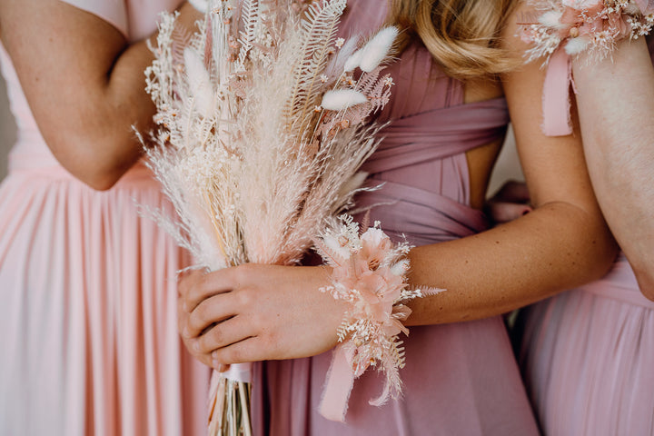 Bridesmaid Bouquet | Dusty Rosé & Blush