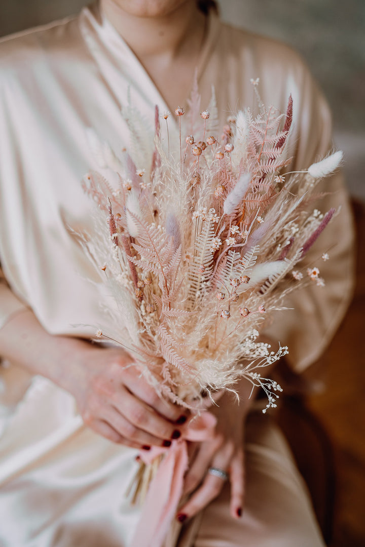 Bridesmaid Bouquet | Dusty Rosé & Blush